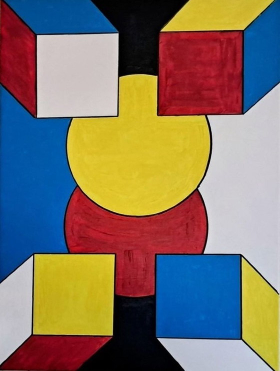 Enzo San Marco - Lights In The City - Artist Painting – Paintings & Drawings, Canvas (photo 3 of 19)