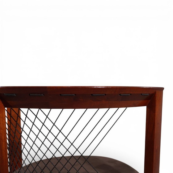 Image 1 of Tranekaer String Beistell-/Esszimmerstuhl von Niels Jorgen Haugesen, 1970