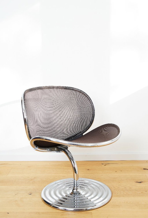 Sedia girevole Herbert Ohl "O-Line" per Wilkhan, 1982