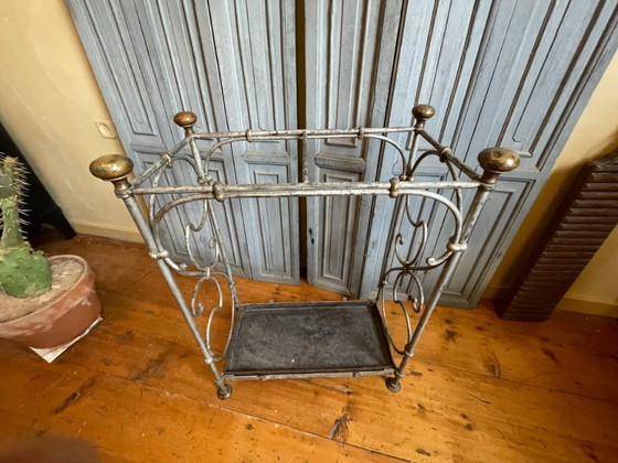 Image 1 of Porte-parapluie Art Nouveau Français Vintage