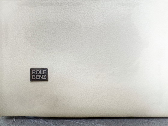 Image 1 of Poltrona originale Rolf Benz Ego G in pelle beige Poltrona design