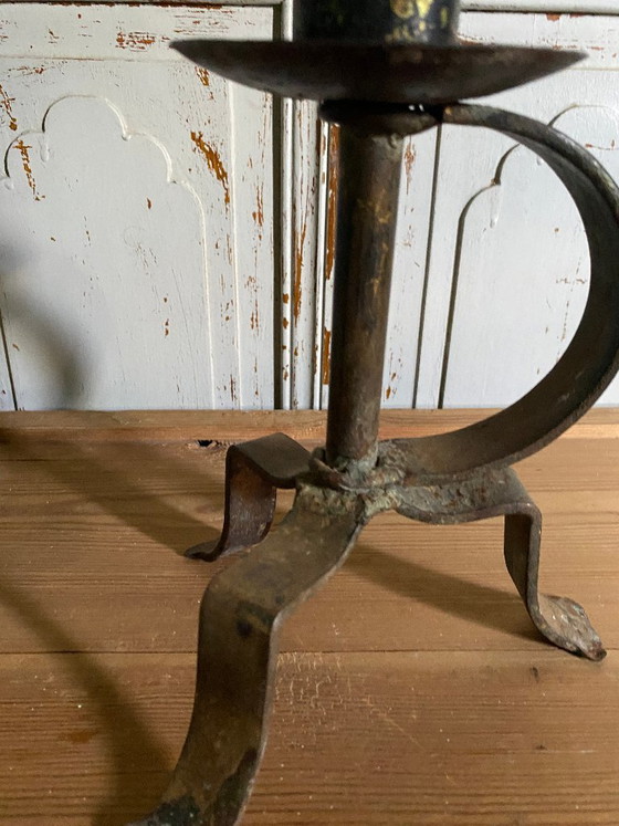 candelabro antiguo – Portavelas, Hierro (photo 9 of 14)
