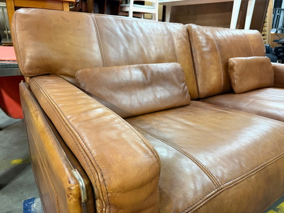 Image 1 of Divano Baxter Arcon – Design italiano – Pelle di bufalo – Cognac