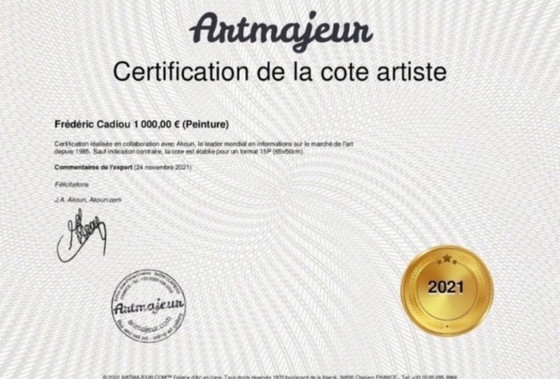 Image 1 of Acrilico su tela 46x33 cm.