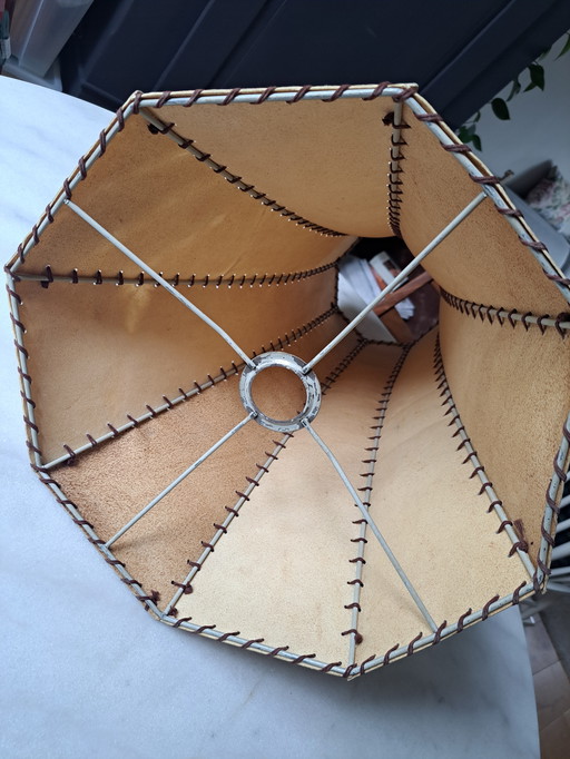 Set 2 vintage XL Lampenkap klokvorm