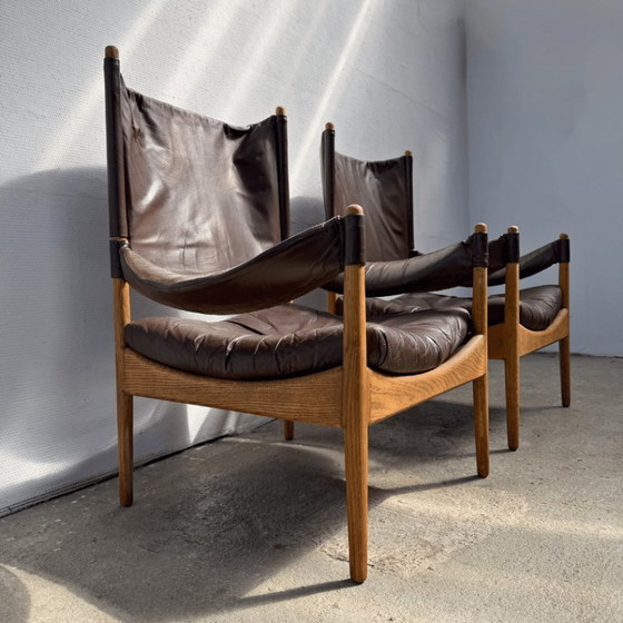 Image 1 of Juego (2) sillones de mediados de siglo - Kristian Vedel, Søren Willadsen  