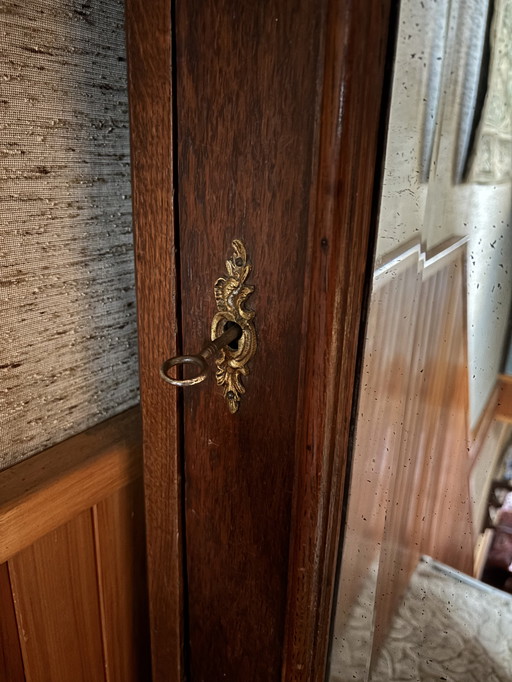 Antique Cabinet with mirror
