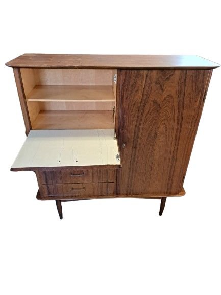 Dänischer Design Getränkeschrank, Sideboard, Holz, Beige (Foto 5 von 5)