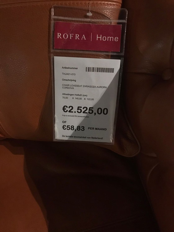 Bellissimi Loveseat – Rofra Home, Leather (photo 5 of 5)