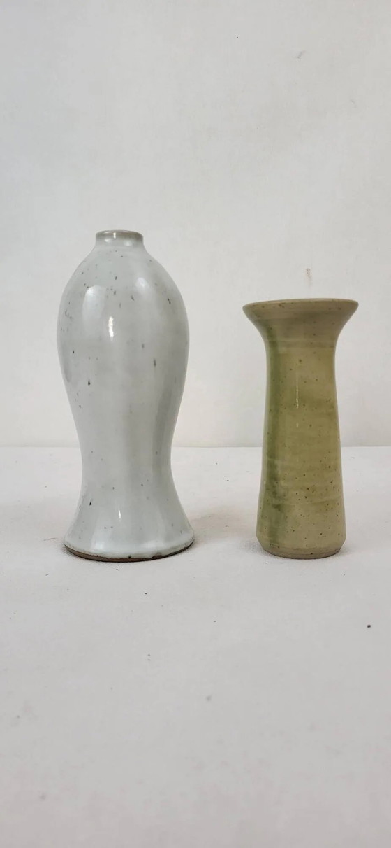 2 Steingut-Vasen – Porcelain (photo 3 of 8)