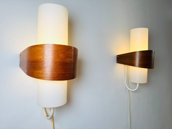 Image 1 of Lámparas de pared NX40 de Louis Kalff para Philips, Países Bajos, década de 1950