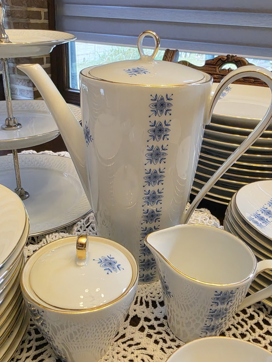 Image 1 of Vintage coffee and tea set + dinner service from the quality brand Kronester Bavaria (Germany).