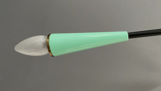 Image 1 of Colorful Spider ceiling lamp  1960s