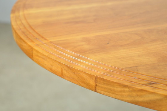 Image 1 of Eccezionale set da pranzo in legno di alberi da frutto in stile Art Déco, anni '80