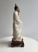 Vintage Shiwan-aardewerk figuur uit China