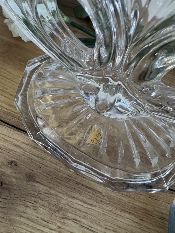 Image 1 of Vintage crystal chandelier