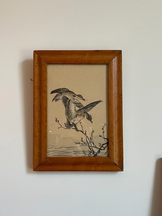 Image 1 of Kono Bairei xilografía japonesa (1844 - 1895)