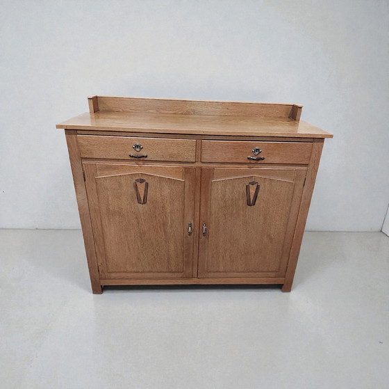 Image 1 of Credenza antica della scuola di Amsterdam