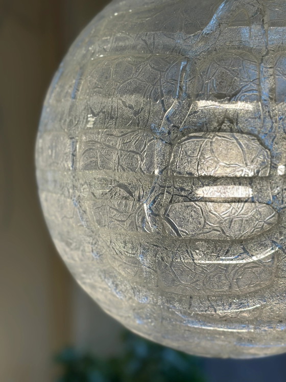 Lampada a sospensione globo in vetro Doria Leuchten – Lampade a sospensione, Metal, Glass (photo 3 of 4)