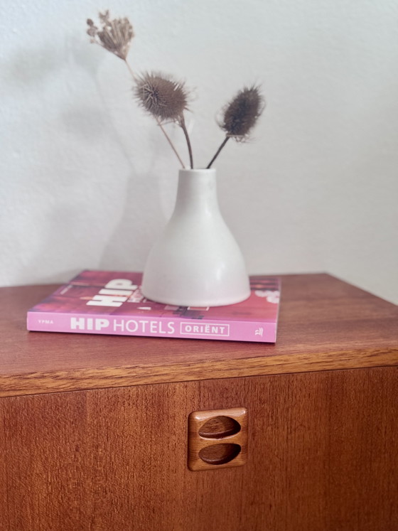 Image 1 of Set vintage Deense nachtkastjes teak jaren 60