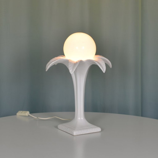 1x lampada da tavolo a forma di palma