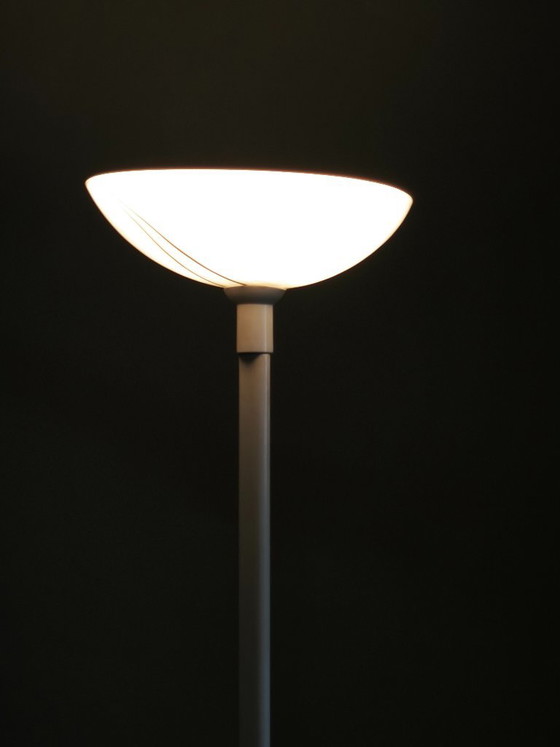 Lampada da terra Torchiere italiana dimmerabile in vetro di Murano anni '70 – Lampade da terra, Metallo (photo 2 of 13)