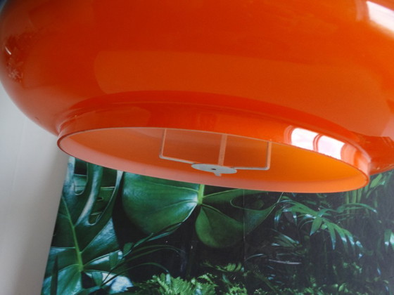 Raak Amsterdam B-1008, Hanglamp Oranje. – Hanglampen, Glass, Metal (photo 5 of 10)
