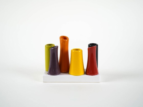 Image 1 of Set of small soliflor vases, Danish design, 1970s, made in Denmark