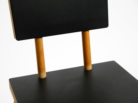 Image 1 of Twee zeldzame demontabele multiplex stoelen van Axel Kufus Model Stöcke voor Atoll