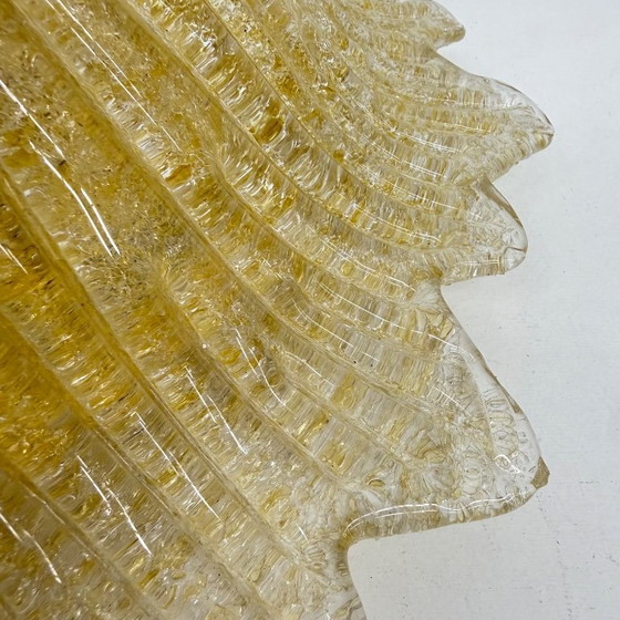 Image 1 of Plafonnier italien en verre de Murano, style années 1970