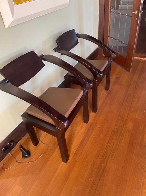 Giorgetti 'Spring' eetkamer/bureauustoel ontworpen puerta Massimo Scolari