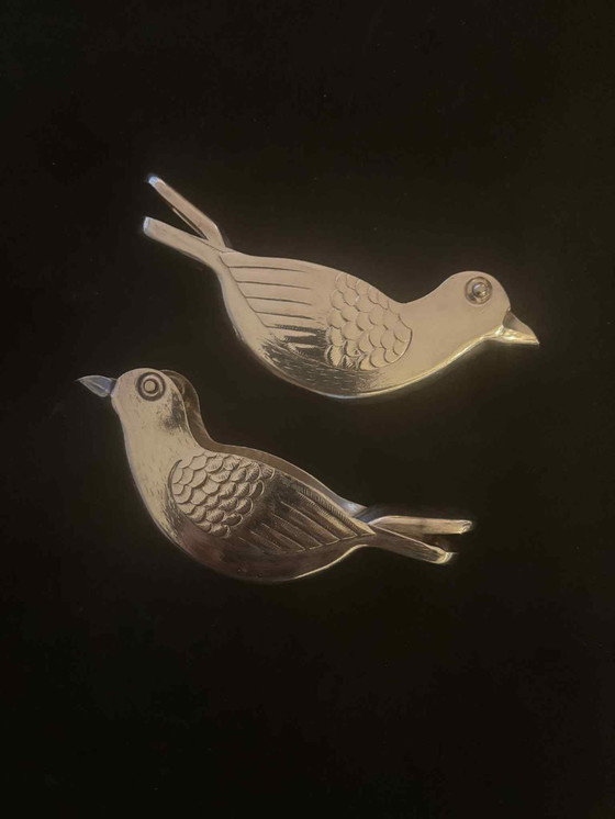 Image 1 of Set 2 spremiagrumi placcati argento