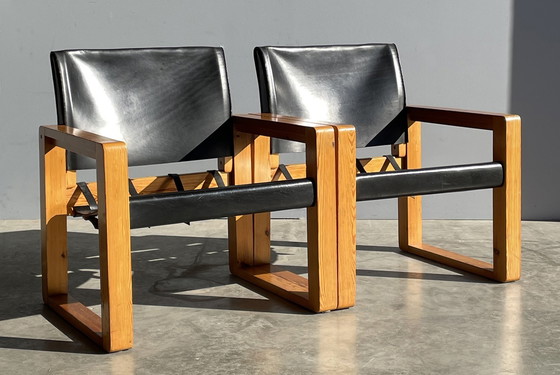 Image 1 of Rare chaise facile scandinave vintage Safari, 1970