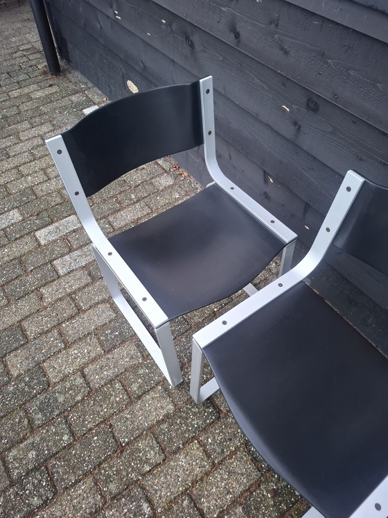 Image 1 of 4x pastoe sm0301 dining room chairs