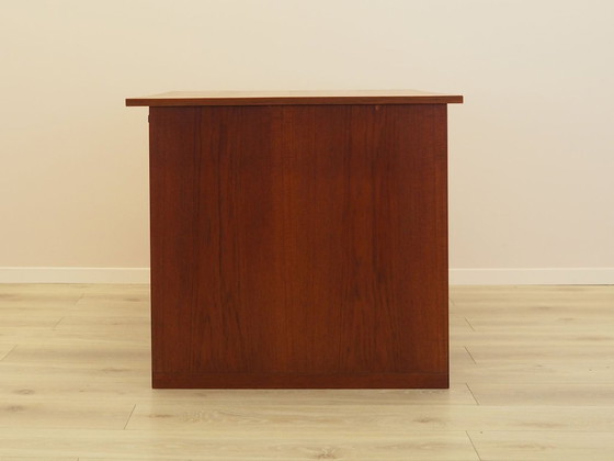 Image 1 of Bureau en teck, design danois, années 1970, fabriqué par Bornholm Møbelfabrik
