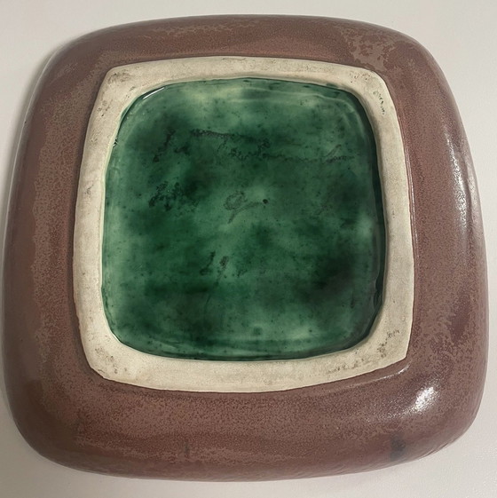 Image 1 of Jean Claude Taburet seventies Quimper plate