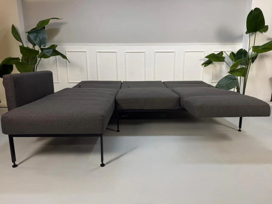 Image 1 of Brühl Roro Soft Sofa Stoff Grau Garnitur Schlafsofa Ecksofa