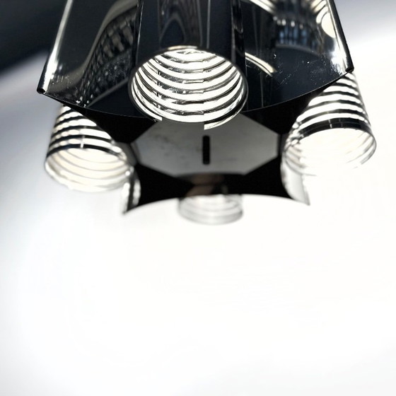 Image 1 of Hängelampe im Space-Age-Stil aus den 70er Jahren aus Chrom