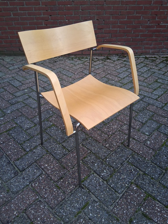 Image 1 of Lammhults Campus chairs with armrests - stackable