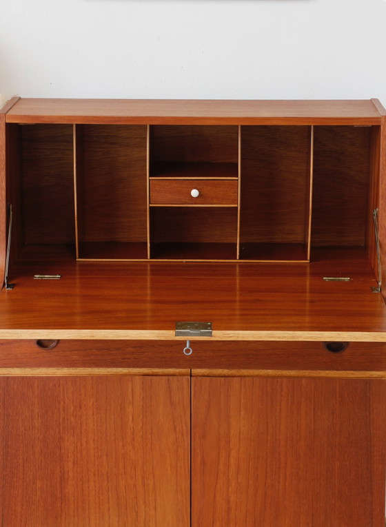 Image 1 of English teak desk - 1960s