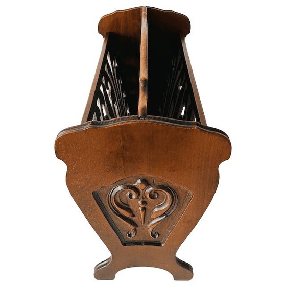 Image 1 of Portariviste vintage di metà secolo in stile art nouveau Portariviste anni '50