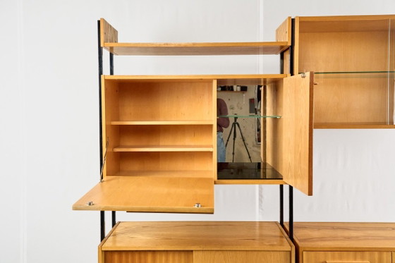 Vintage Modulaire Wandkast, jaren 60, Tsjechoslowakije – Wood (photo 20 of 24)