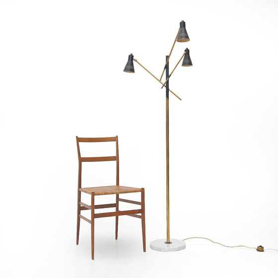 Image 1 of Stehleuchte mit 3 Armen, 1950er Jahre