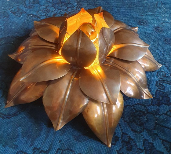 Image 1 of Juego XL de apliques florales de pared/techo - Banci Firenze - Mid-Century - Hollywood Regency