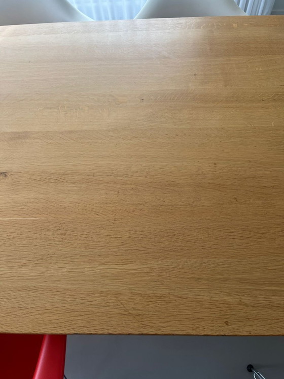 Image 1 of Elegante tavolo da pranzo moderno in ROVERE MASSELLO, 3 m x 1 m