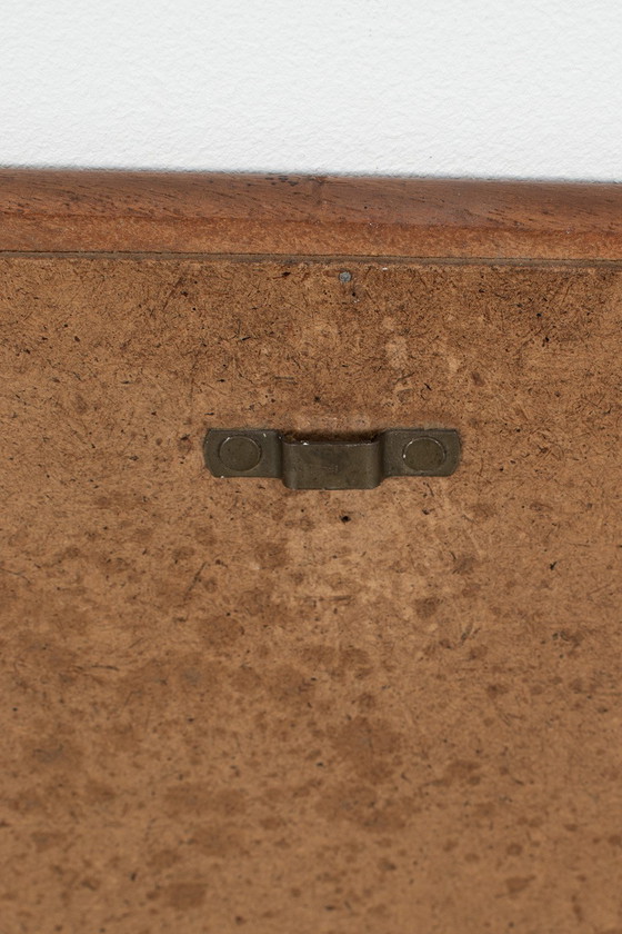 Image 1 of Mirror in teak frame