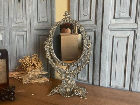 Image 1 of Vanity mirror Table mirror Make-up mirror