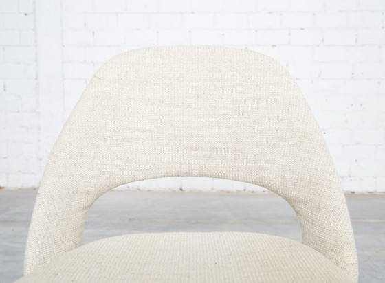 Nr. 72 Conferentiestoelen van Eero Saarinen voor Knoll, jaren 1950, set van 4 – Eetkamerstoelen, Wool (photo 6 of 15)