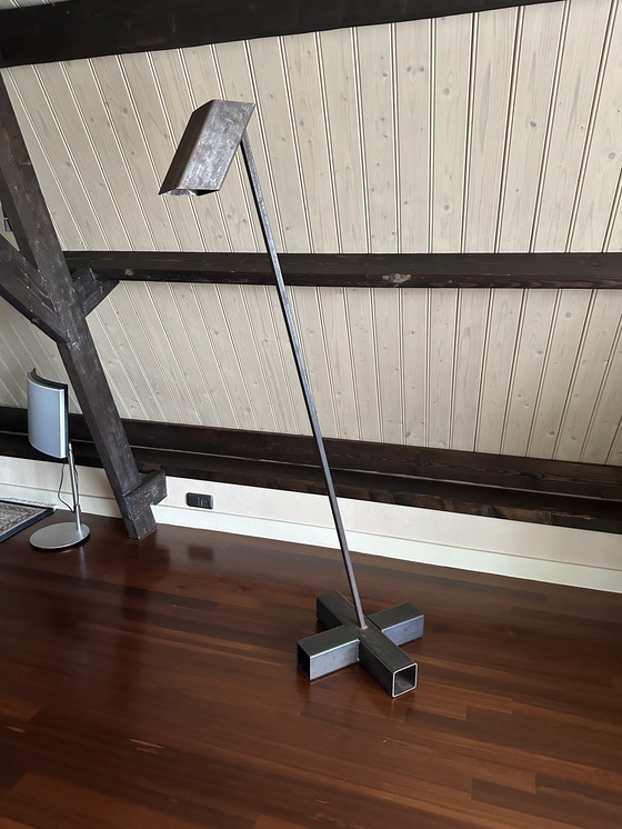 Image 1 of Robust industrial floor lamp in perfect condition