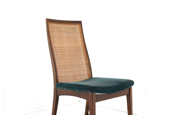 Image 1 of Ensemble de 6 chaises de salle à manger vintage 'Medebach'.